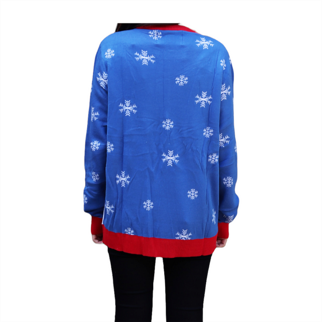 Santa Peeing On Melting Snowman  Sweater