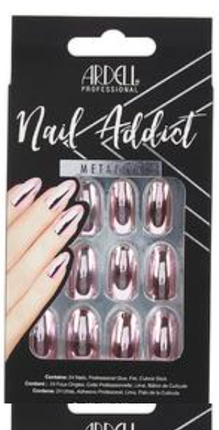Ardell Nail Addict Metallic Pink