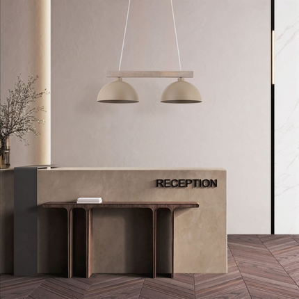 OSLO Beige Scandinavian  Pendant Light 2