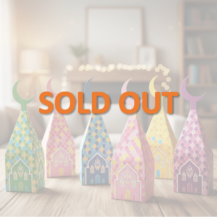 EID Mosque Candy Box - Set of 6