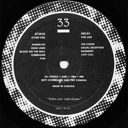 Skinny Puppy - Bites - 1985 Original, Rare!