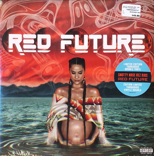 Snotty Nose Rez Kids – Red Future - Turquoise Vinyl, Limited Edition, Sealed!