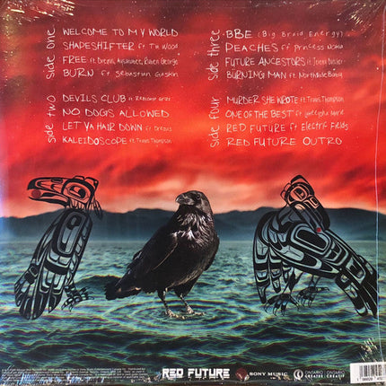 Snotty Nose Rez Kids – Red Future - Turquoise Vinyl, Limited Edition, Sealed!