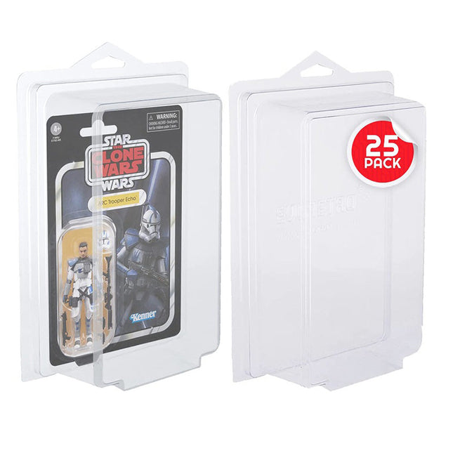 Blister Protector for 3.75” Star Wars & GI Joe Carded Figures - Pack of 25