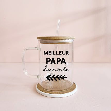Tasse boho 17oz - meilleur papa du monde