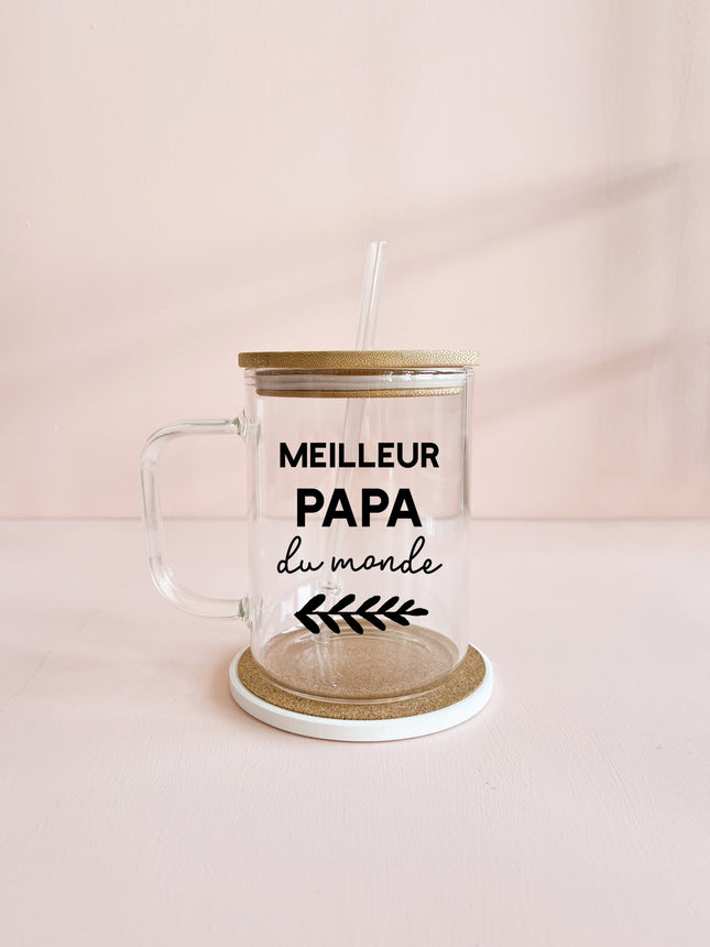 Tasse boho 17oz - meilleur papa du monde