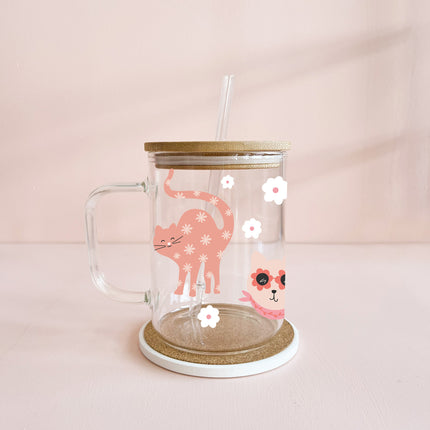 Tasse boho 17oz - chats