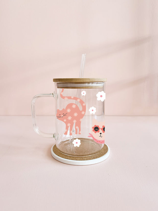 Tasse boho 17oz - chats