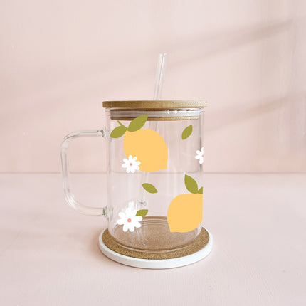 Tasse boho 17oz - citrons