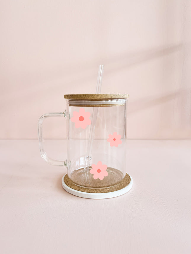 Tasse boho 17oz - daisy rose
