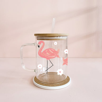 Tasse boho - flamant rose