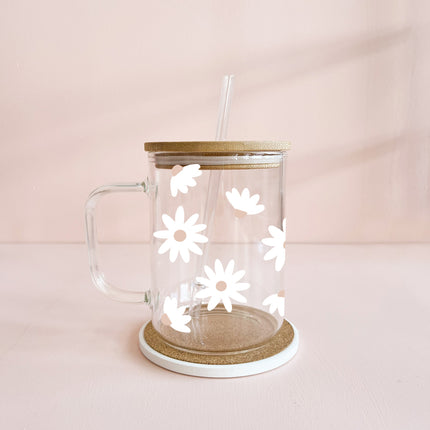 Tasse boho 17oz - fleurs d'été