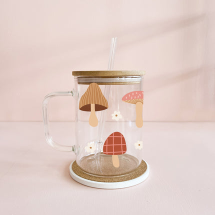 Tasse boho 17oz - forêt enchantée