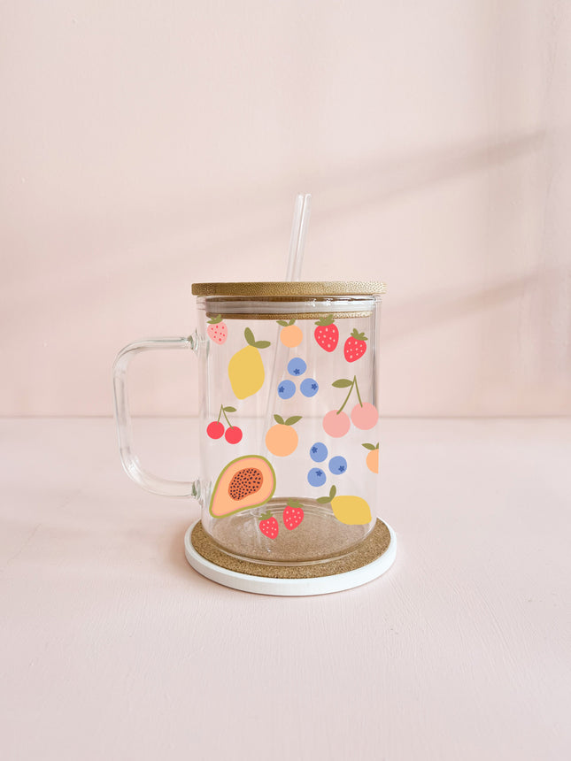 Tasse boho 17oz - tutti frutti