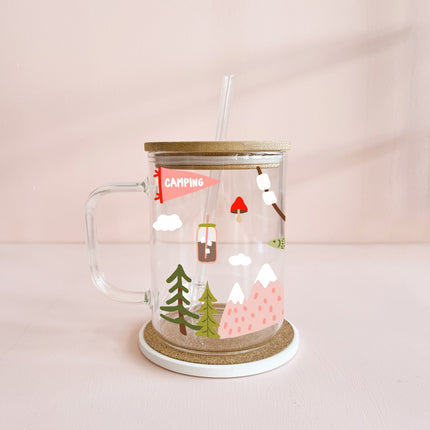 Tasse boho 17oz - Camping