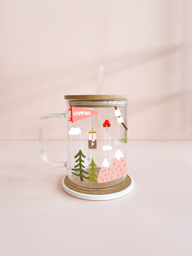 Tasse boho 17oz - Camping