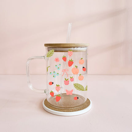 Tasse boho 17oz - Jardin d'été