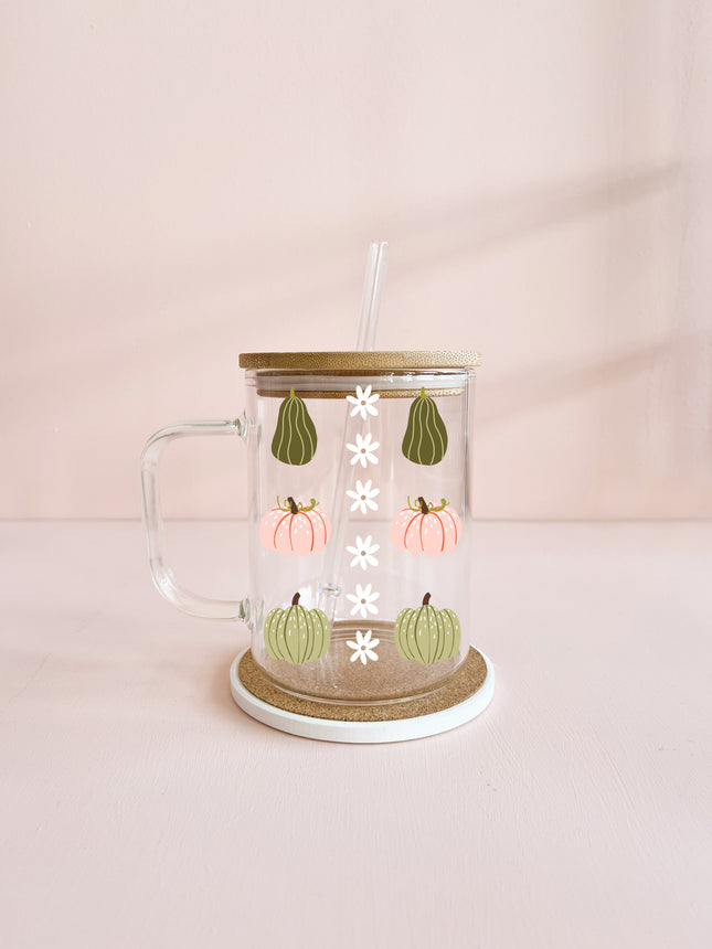 Tasse boho 17oz - Motif automnal