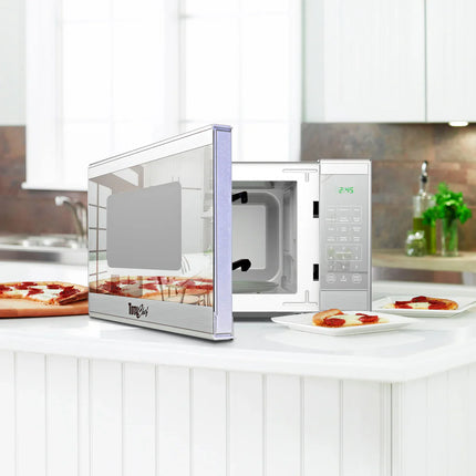 Micro-ondes compact Total Chef pour comptoir, 1100 W, 1,3 pi³