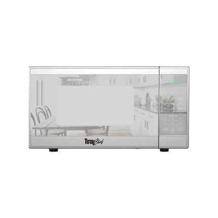 Micro-ondes compact Total Chef pour comptoir, 1100 W, 1,3 pi³