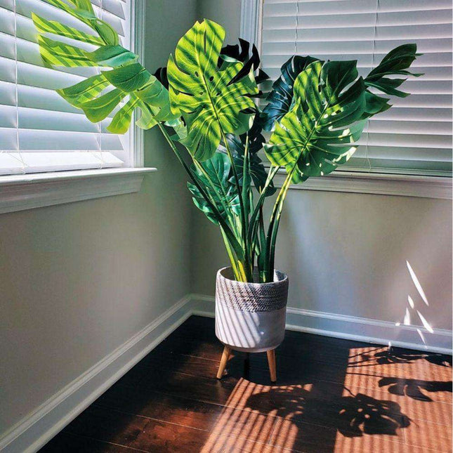 Tera Monstera Artificial Potted Plant