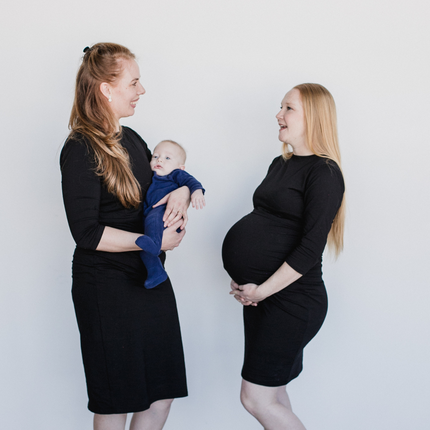 Taryn 3/4 Sleeve Maternity and Nursing Dress