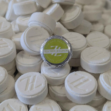 Zen & Hearth Personalized Shower Steamers | Custom Aromatherapy Shower Bombs for Relaxation – Choose Lavender, Eucalyptus, Grapefruit & More