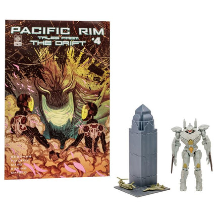 Pacific Rim: Tales From The Drift Striker Eureka 4" Action Figure Playset with Comic
