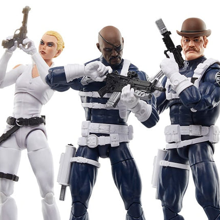 Captain America Marvel Legends S.H.I.E.L.D. Three-Pack