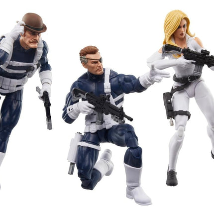 Captain America Marvel Legends S.H.I.E.L.D. Three-Pack