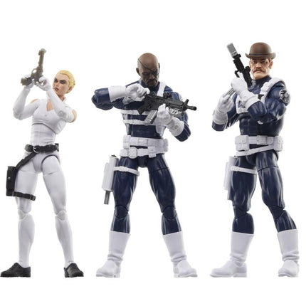 Captain America Marvel Legends S.H.I.E.L.D. Three-Pack