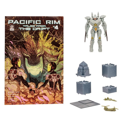 Pacific Rim: Tales From The Drift Striker Eureka 4" Action Figure Playset with Comic