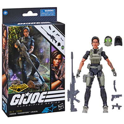 G.I. Joe Classified Series Nightforce Jodie "Shooter" Craig  90 - Exclusive