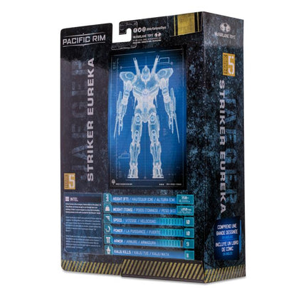 Pacific Rim: Tales From The Drift Striker Eureka 4" Action Figure Playset with Comic