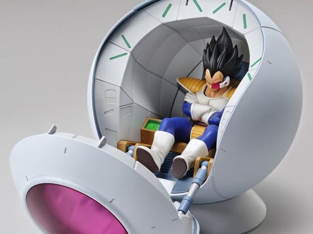Dragon Ball Z Figure-rise Mechanics Saiyan Space Pod Model Kit
