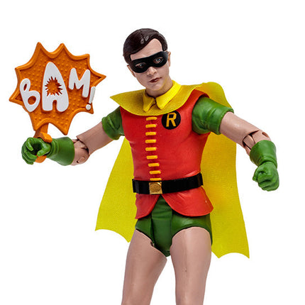 McFarlane Toys DC Batman 1966 Retro Series Robin Action Figure [Version 2]