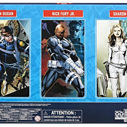 Captain America Marvel Legends S.H.I.E.L.D. Three-Pack