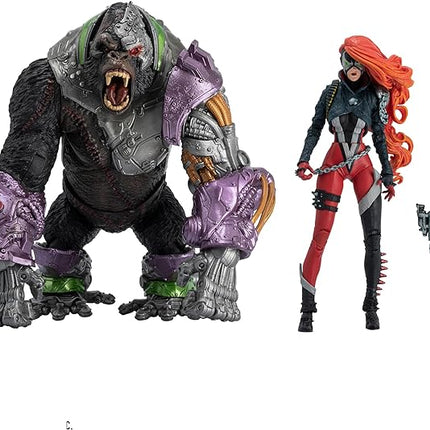 Spawn She-Spawn & Cygor Action Figure 2pack  Gold Label