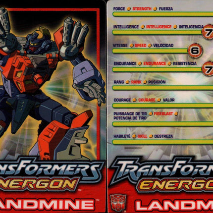 Transformers Energon Landmine