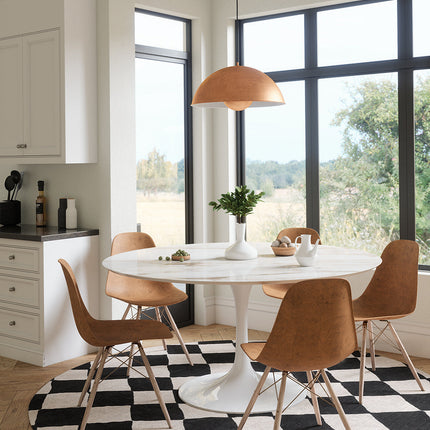 Trestres Checkered Black & Ivory Rug