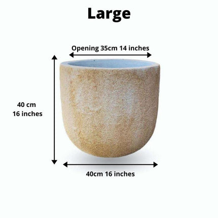 Trevi Cement Planter (Multiple Sizes)