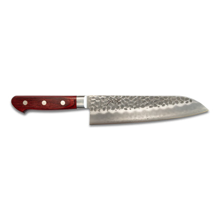 Tsunehisa Tsuchime Santoku 180 mm (Red Handle)