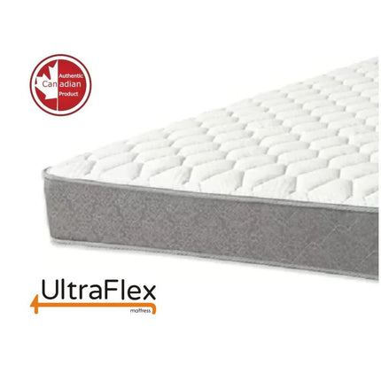 UltraFlex ESSENCE Orthopedic Gel Memory Foam, Natural Comfort, Balanced Support, Eco-friendly Mattress with Waterproof Mattress Protector (Made in Canada)
