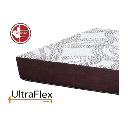 UltraFlex PLEASURE 10" Orthopedic, Cool Smart Gel Infused and Chill Memory Foam, Eco-friendly Mattress (Made in Canada)
