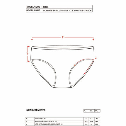 Women’s Cotton Brief Panties – 3-Pack Full-Coverage Underwear, Soft Stretch & Breathable Comfort (Black, Skin, White)