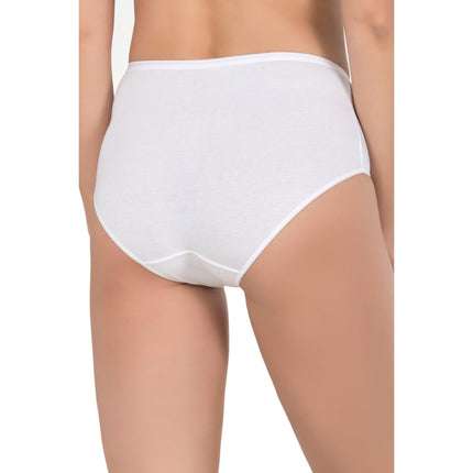 Women’s High-Waist Modal Cotton Panties – 3-Pack Seamless, Breathable, Full-Coverage Briefs (Black, Skin, White)