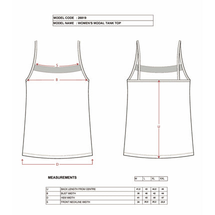 Women’s Cotton Modal Camisole with Mesh Detail – Soft Stretch Tank Top with Thin Straps