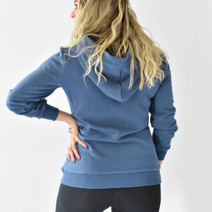 2-in-1 Fleece Baby Carrying Hoodie