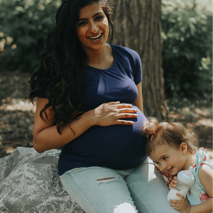 Jenny Short Sleeve Nursing Tee Shirt