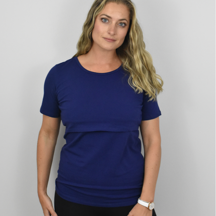 Jenny Short Sleeve Nursing Tee Shirt